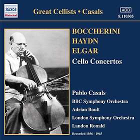 Boccherini / Haydn / Elgar: Cello concertos