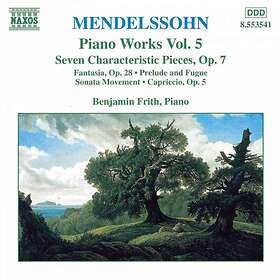 Mendelssohn: Piano Works Vol 5 CD