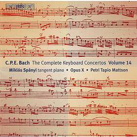 Bach CPE: Keyboard Concertos Vol 14 CD
