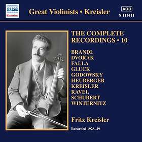 Kreisler Fritz: Complete Recordings Vol 10 CD