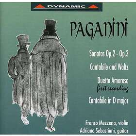 Paganini: Sonatas For Violin And Guitar CD