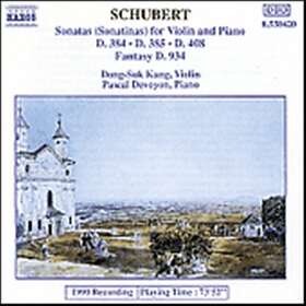 Schubert: Sonatas For Violin & Piano
