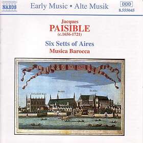 Paisible James: Six Setts CD