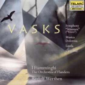 Vasks: Symphony For String Orchestra (Werthen) CD