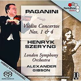 Paganini: Violin Concertos 1 & 4 CD
