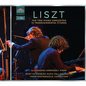 Liszt: Two Piano Concertos & 12 Transcendetal... CD