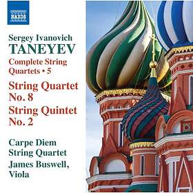 Taneyev: Complete String Quartets 5 CD