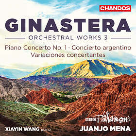 Ginastera: Orchestral Works Vol 3 CD