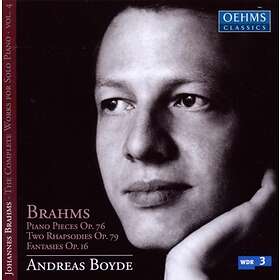 Brahms: Complete Works For Solo Piano Vol 4 CD