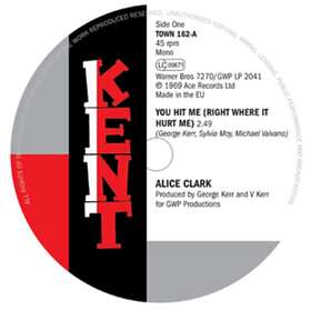 Clark Alice: You Hit Me (Right Where It Hurt Me) (Vinyl)