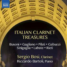 Bosi Sergio: Italian Clarinet Treasures CD