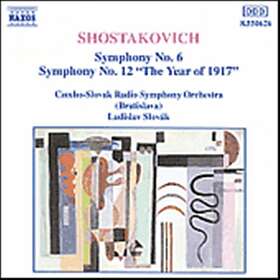 Sjostakovitj: Symphonies 6 & 12 CD