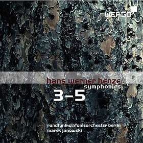 Henze: Symphonies Nos 3-5 CD