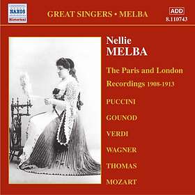 Melba Nellie: Paris & London Recordings CD