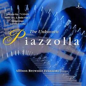 Franzetti Allison Brewster: Unknown Piazolla CD