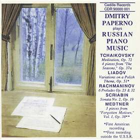 Russian Piano Music CD