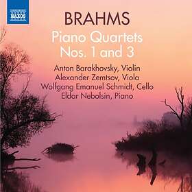 Brahms: Piano Quartets Nos 1 & 3 CD