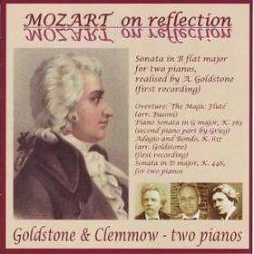 Goldstone & Clemmow: Mozart On Reflection CD