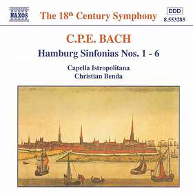 Bach C P E: Hamburg Sinfonias Nos 1-6