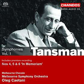 Tansman: Symphonies Vol 1 CD
