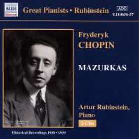 Arthur Rubinstein Chopin: Mazurkas CD