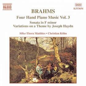 Brahms: Four Hand Piano Music 3 CD