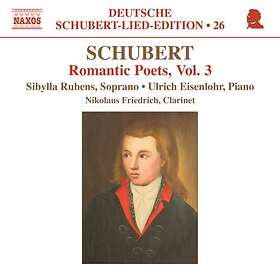 Schubert: Romantic Poets Vol 3 CD