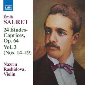 Sauret Émile: 24 Etudes-caprices Vol 3 CD