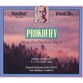 Prokofiev: Works For Orchestra Vol 2 CD