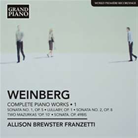 Weinberg: Complete Piano Works Vol 1 CD
