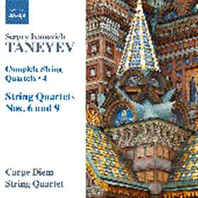 Taneyev Sergey: String Quartets Vol 4 CD