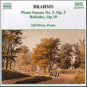 Martin Sauer, Idil Biret Brahms: Piano Works CD