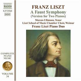 Liszt: Faust Symphony Version For Two Pianos CD