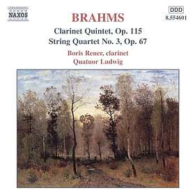 Brahms Johannes: Clarinet Quintet String Quarte