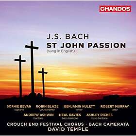Bach: St John Passion (David Temple) CD