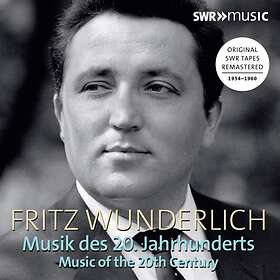 Wunderlich Fritz: Music Of The 20th Century CD