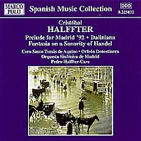 Halffter Cristobal: Prelude For Madrid CD