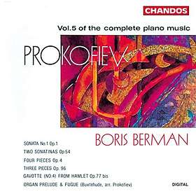 Prokofiev: Piano Music Vol 5 CD