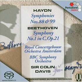 Beethoven/Haydn: Symphony No 1 / 88 & 99 CD