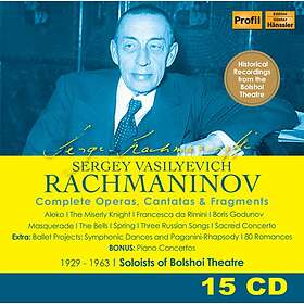 Rachmaninov: Complete Operas Cantatas & Fragment CD