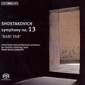 Sjostakovitj: Symfoni Nr 13/Babi Yar CD