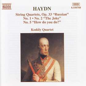 Haydn: String quartets Op 33 Russian CD