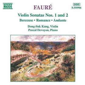Fauré: Viiolin Sonatas Nos 1 & 2 CD