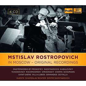 Rostropovich Mstislav: In Moscow Original Rec. CD