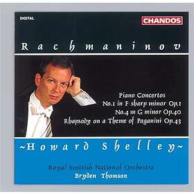 Rachmaninov: Piano Concertos 1 & 4 CD