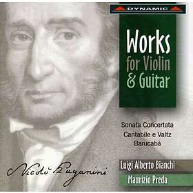 Paganini: Works For Violin And Guitar CD
