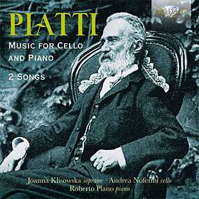 Piatti Alfredo: Music For Cello And Piano/2 Song CD