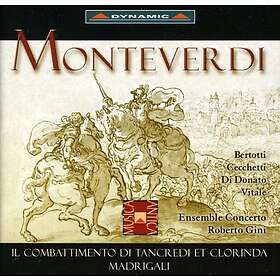 Monteverdi: Combattimento E Madrigali CD