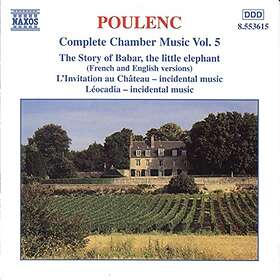 Poulenc: Complete Chamber Music Vol 5 CD