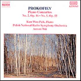 Prokofiev: Pianokonsert 2 & 5 CD